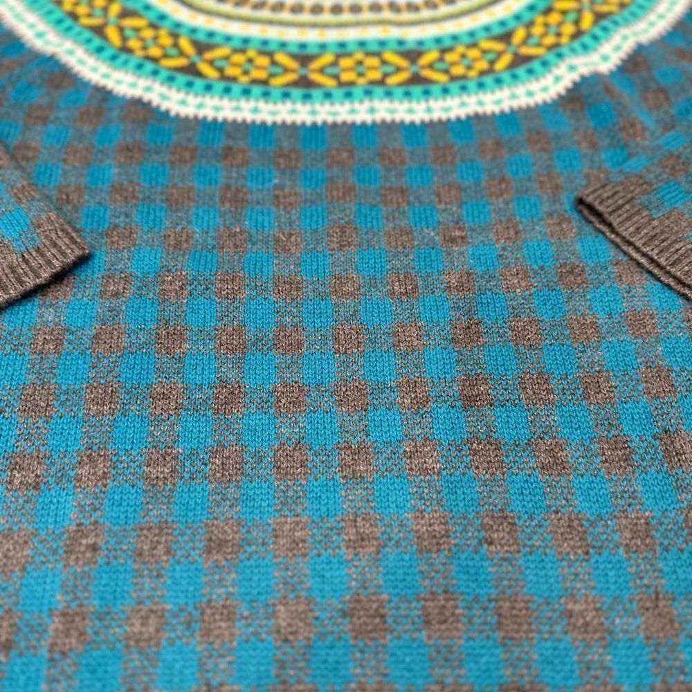 Talbots Patterned Crewneck Sweater - image 3